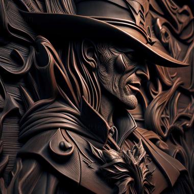 3D model Vampire Hunter D game (STL)